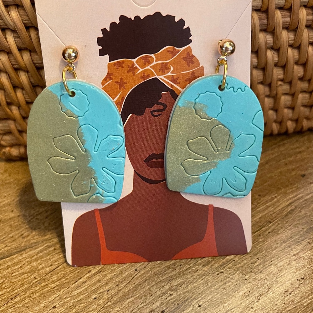 Nature's Delight Clay Earrings